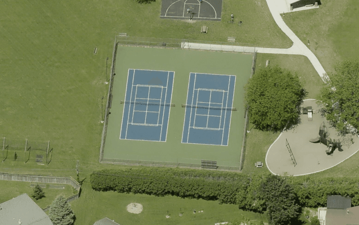 Bluffview Park pickleball courts