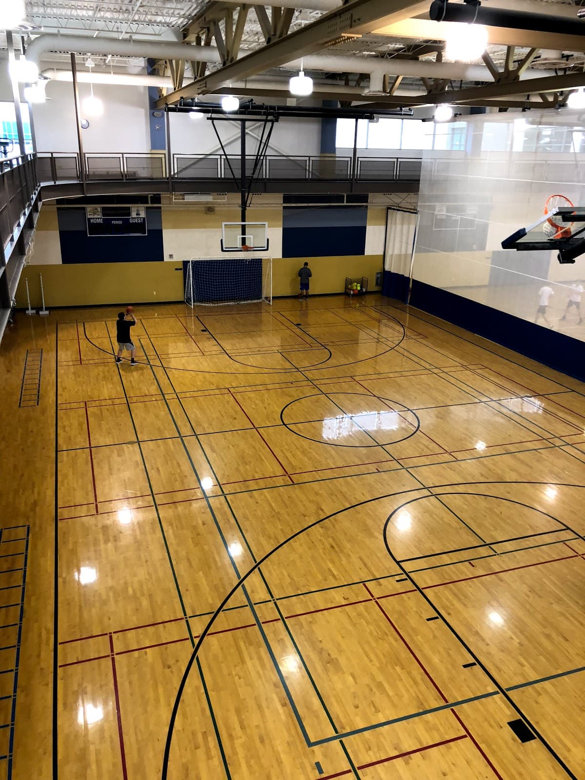 Miller Wellness Center pickleball courts