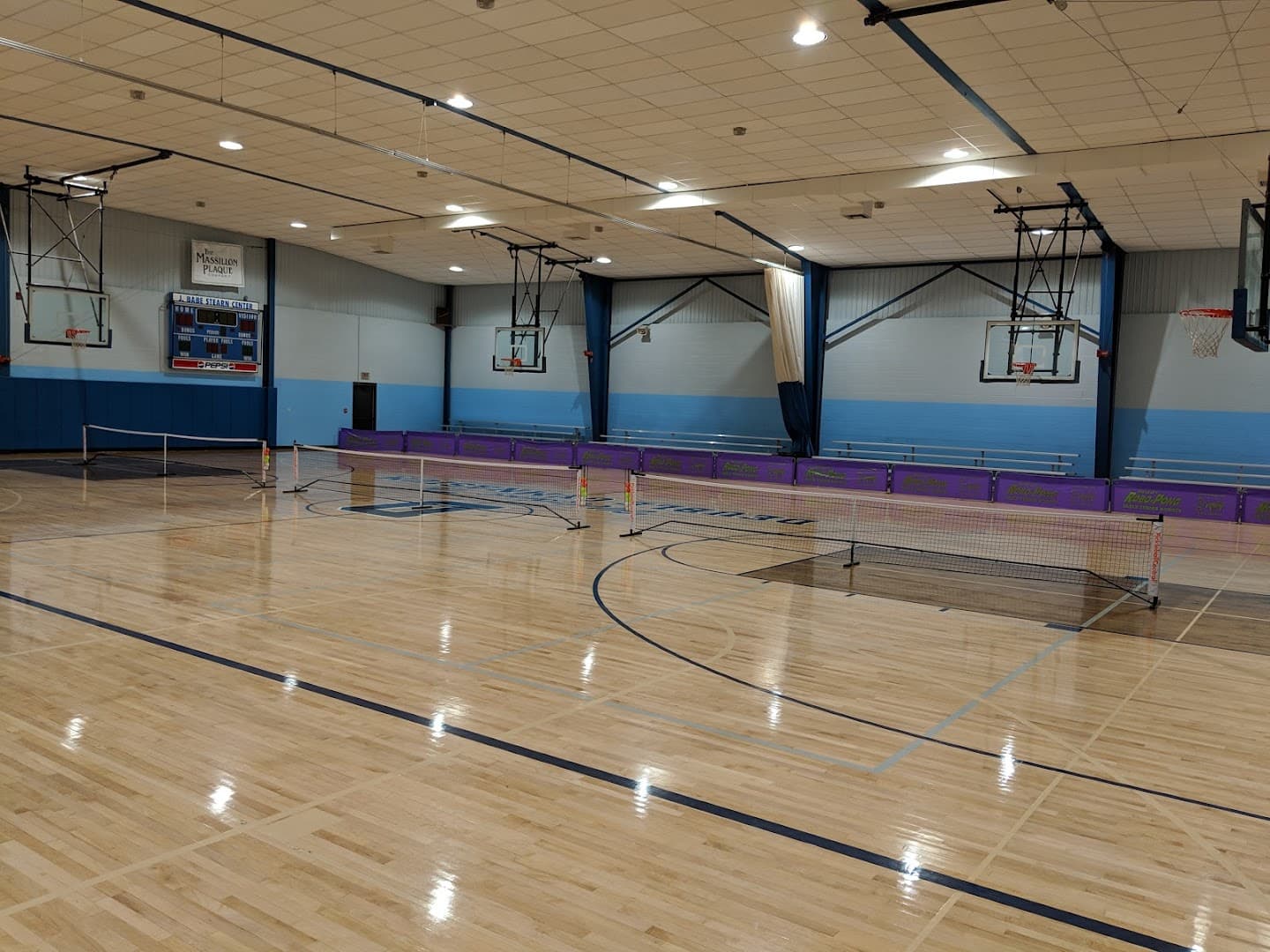 J Babe Stearn Community Center pickleball courts