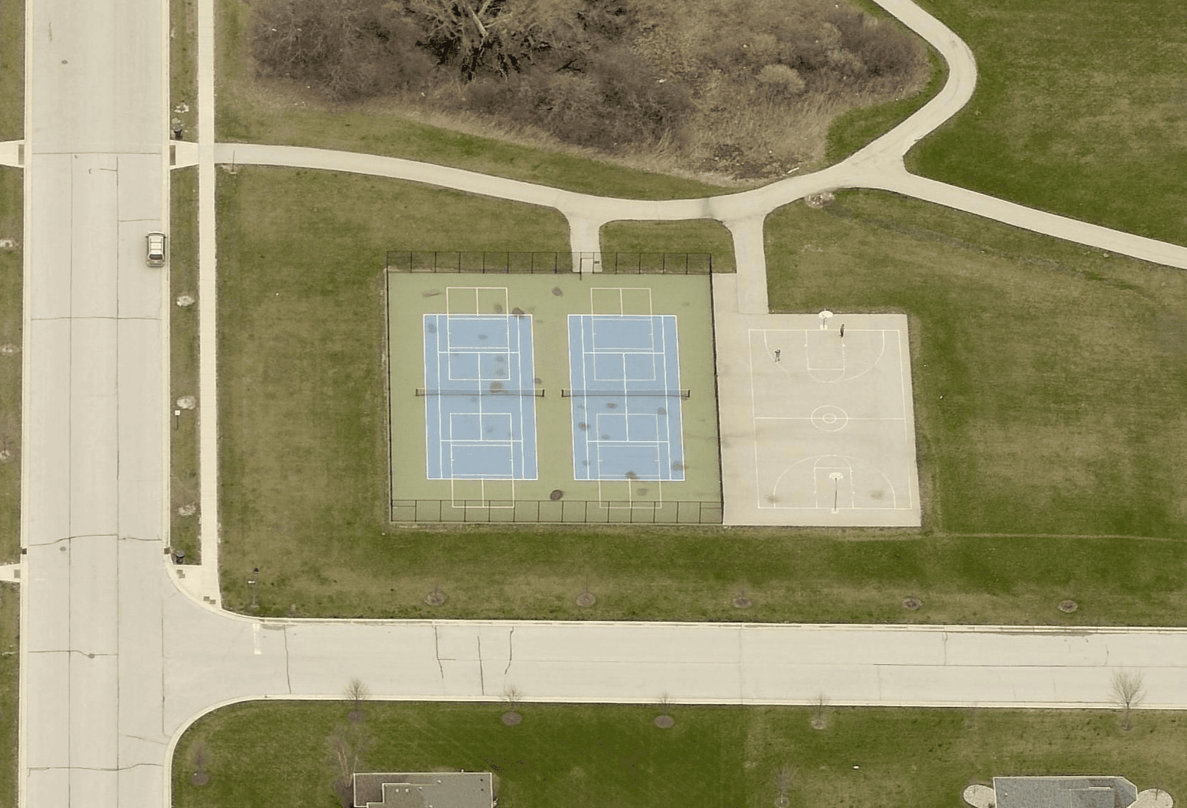 Village Green Park pickleball courts