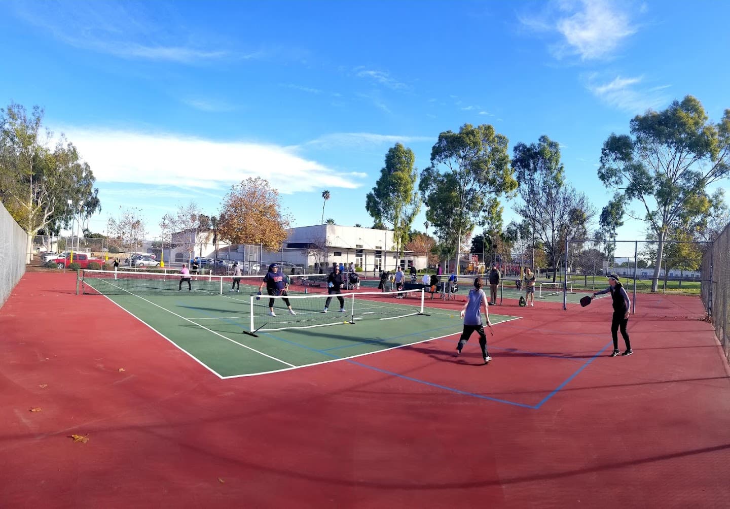 Bryant Park pickleball courts