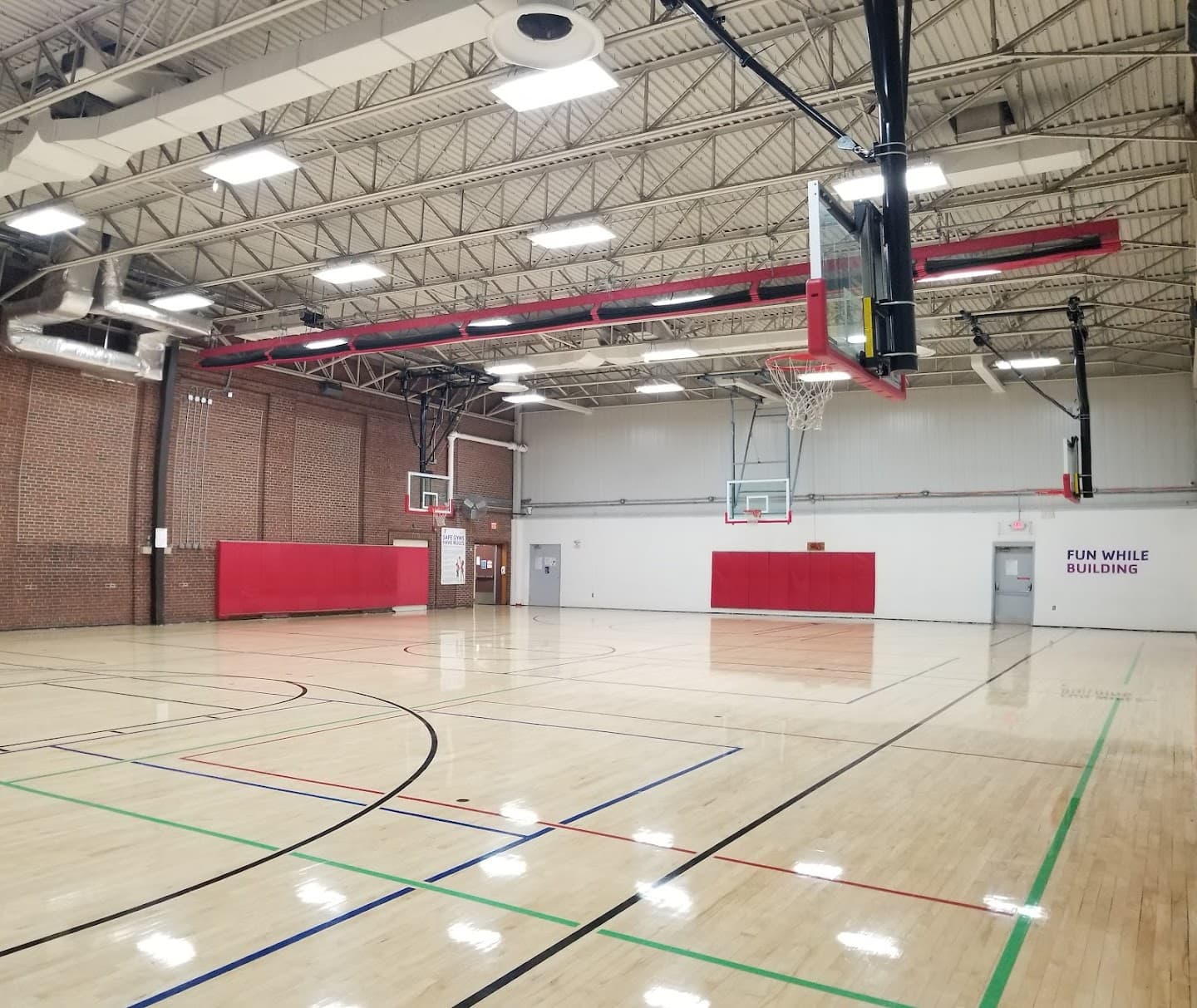 Southington Community YMCA pickleball courts