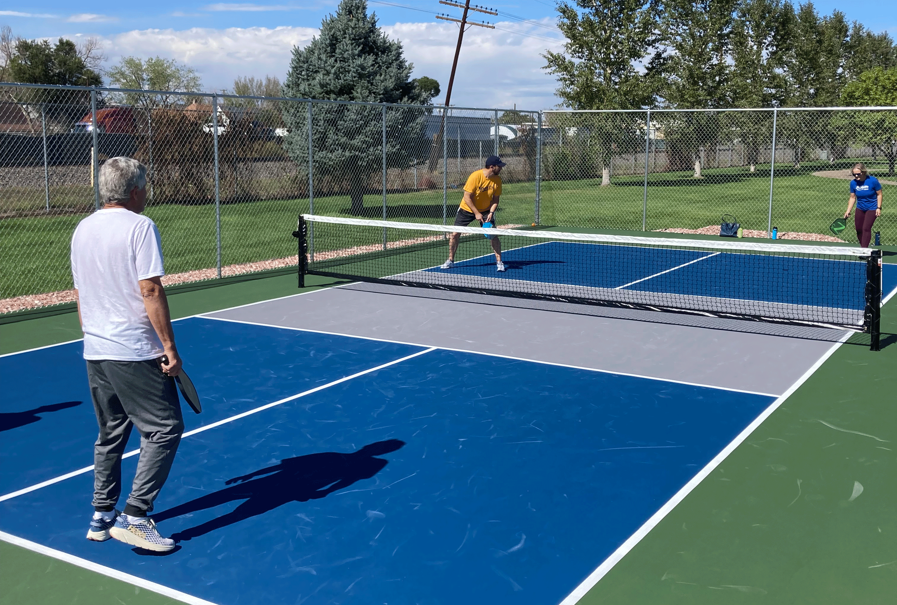 Railroad Park pickleball courts