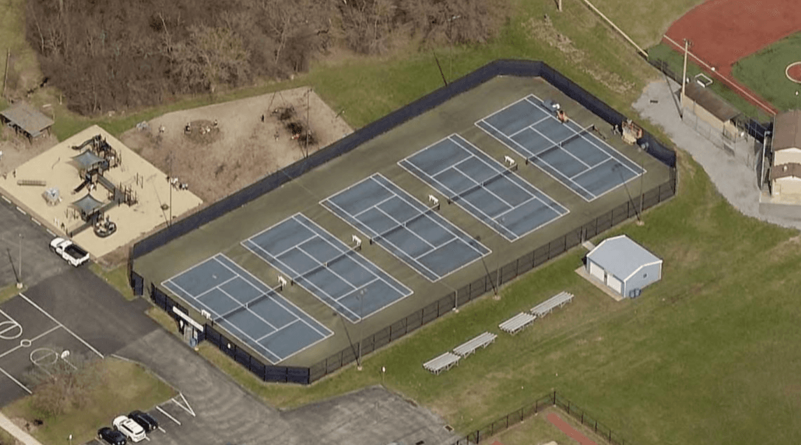 Hollidaysburg Area Senior High School pickleball courts