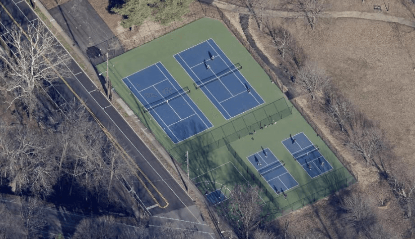 Tyler Park pickleball courts