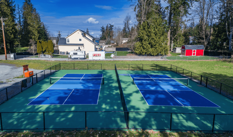 Warm Beach Community Association Courts pickleball courts