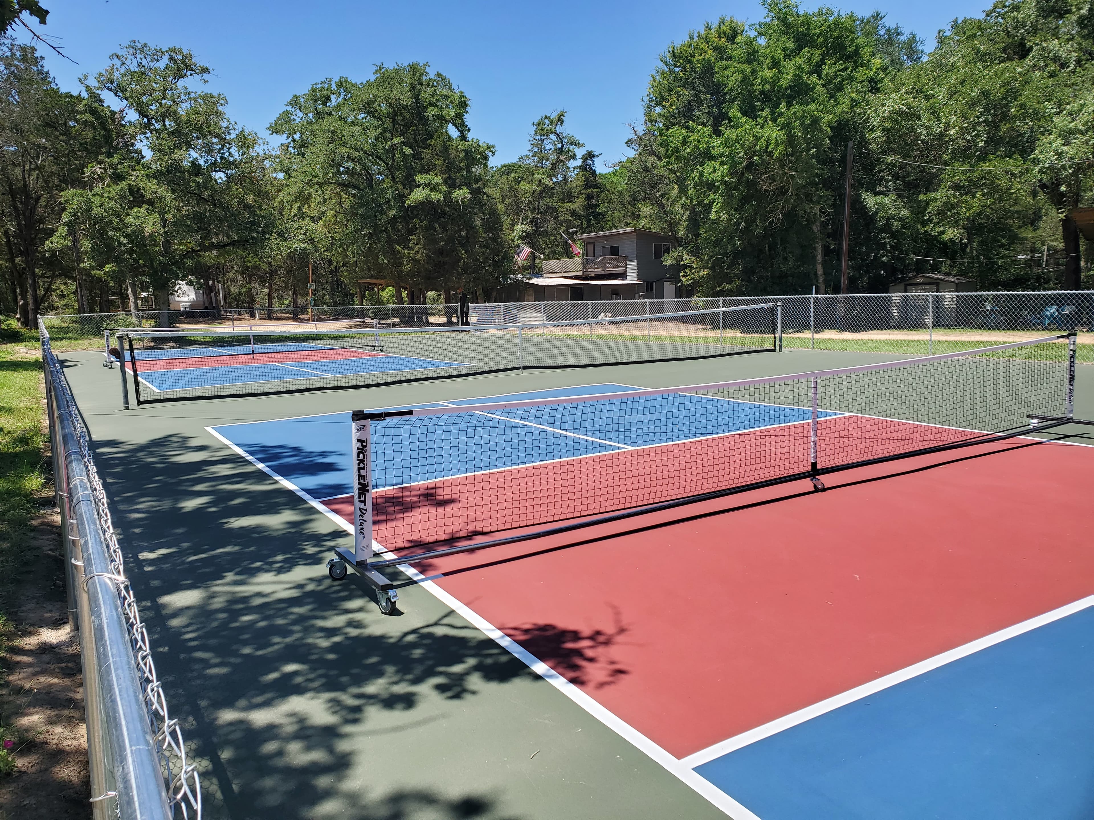 Star Ranch Nudist Resort pickleball courts