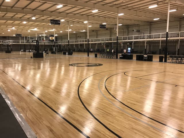 Springdale Recreation Center pickleball courts