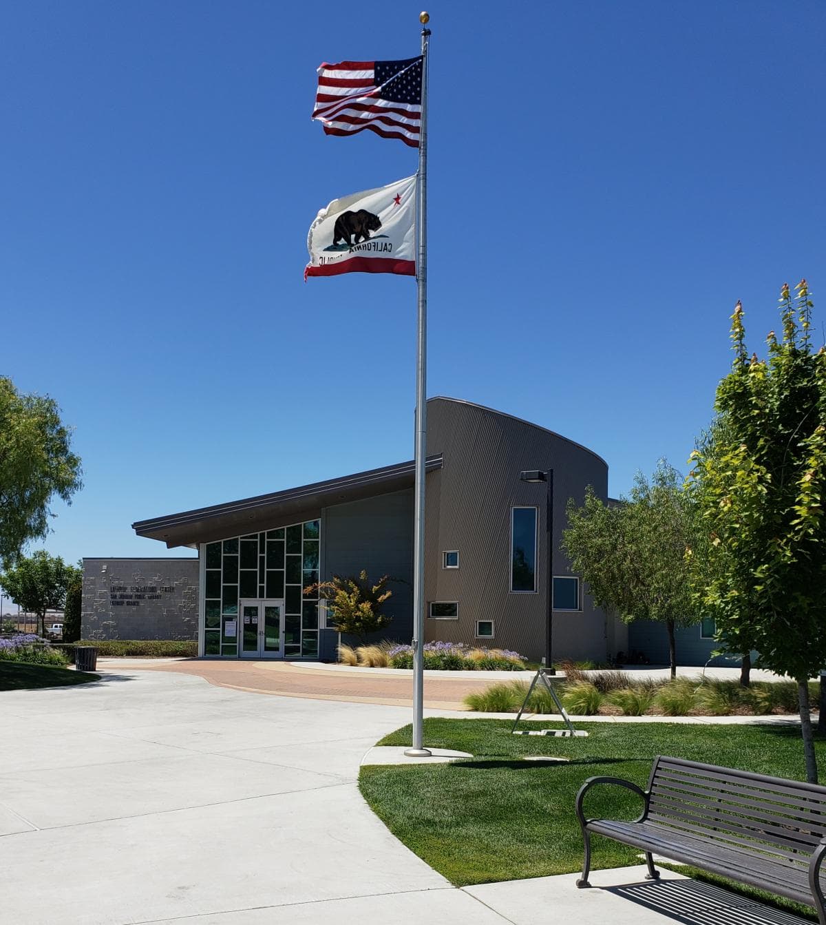 Lathrop Generations Center pickleball courts