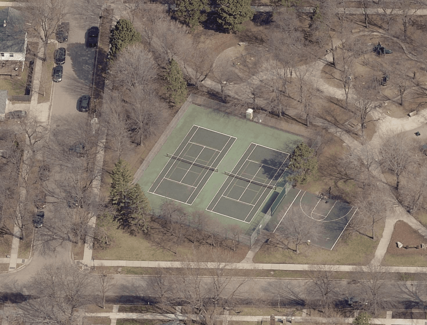 Mattocks Park pickleball courts