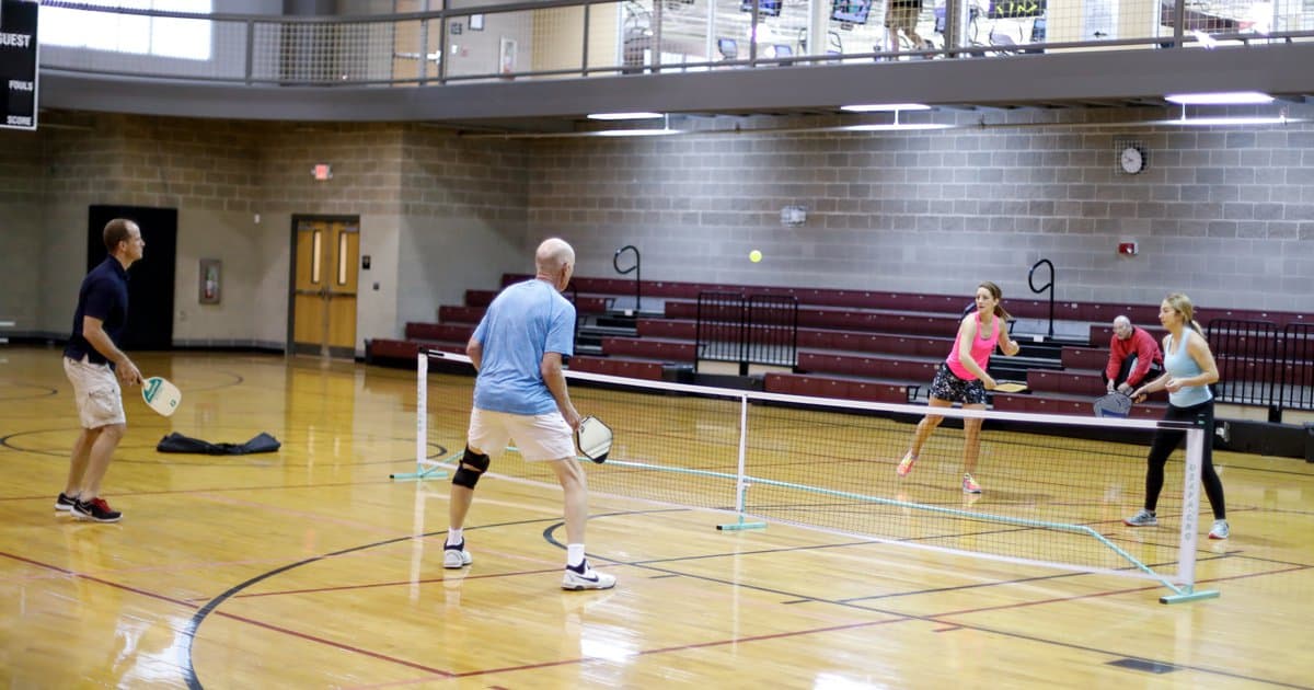Lynchburg City Armory pickleball courts