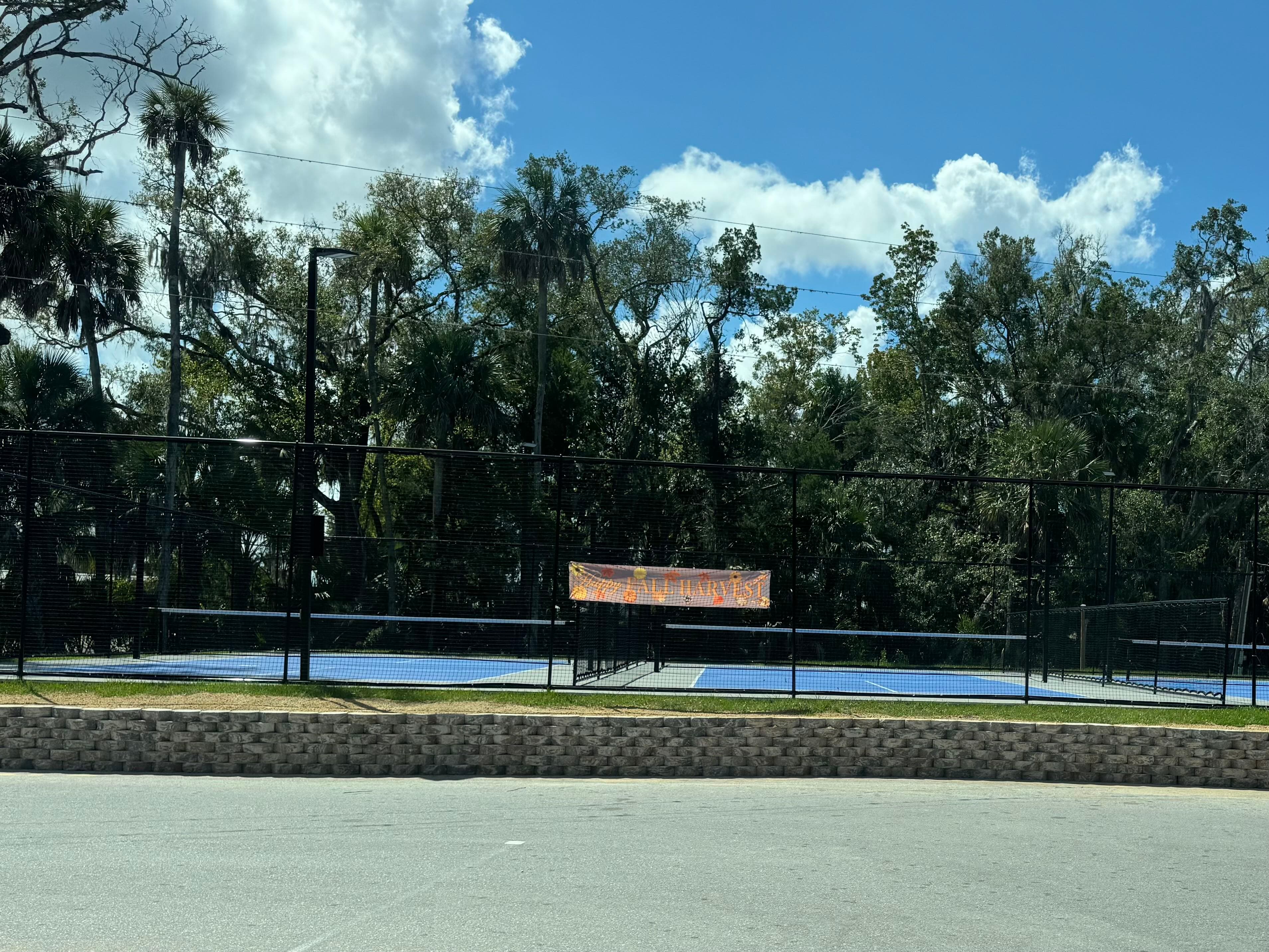 Nature’s Resort pickleball courts