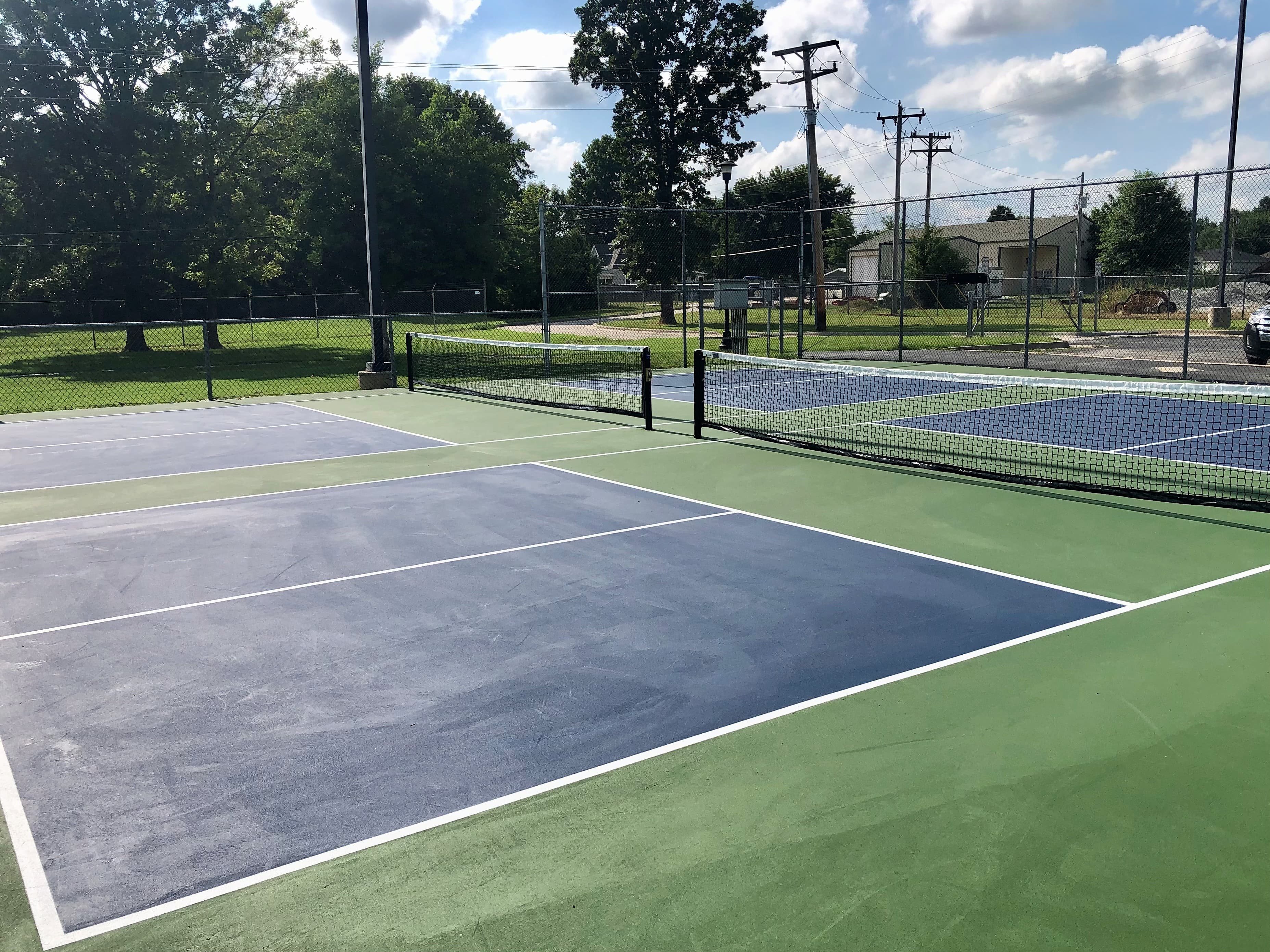 Trail of Tears Park pickleball courts