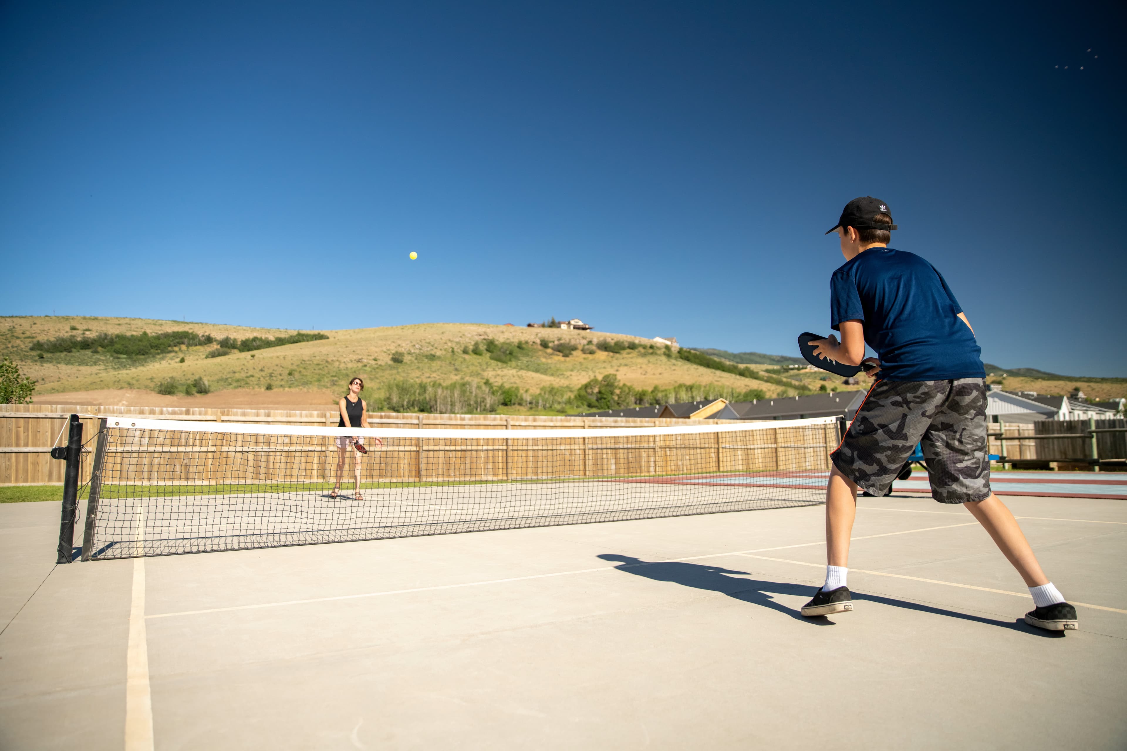 Bear Lake / Marina Side KOA Holiday pickleball courts