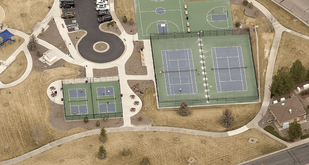 Central Park at the Farm pickleball courts