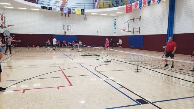 Oil City YMCA pickleball courts