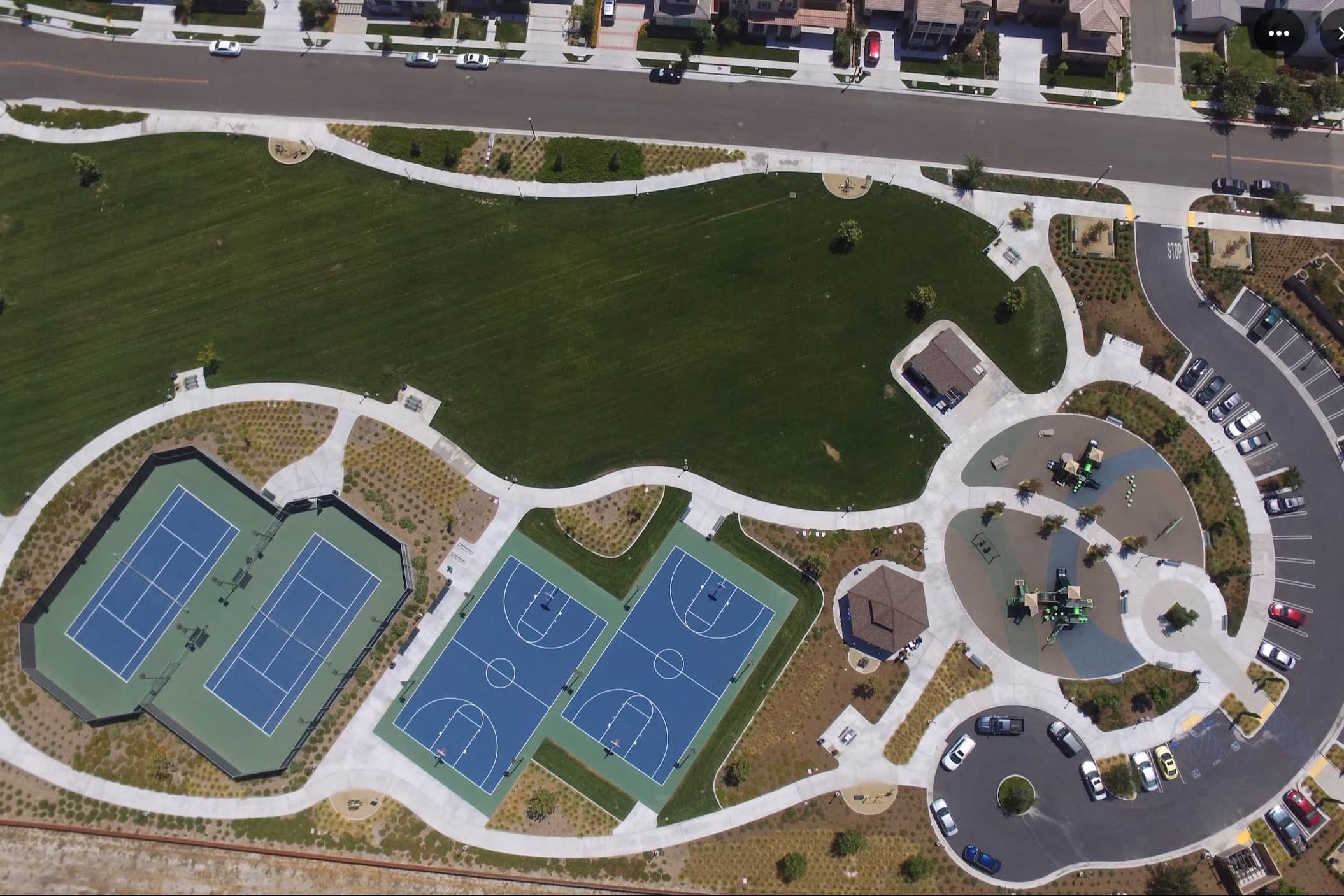 Olympic Park pickleball courts