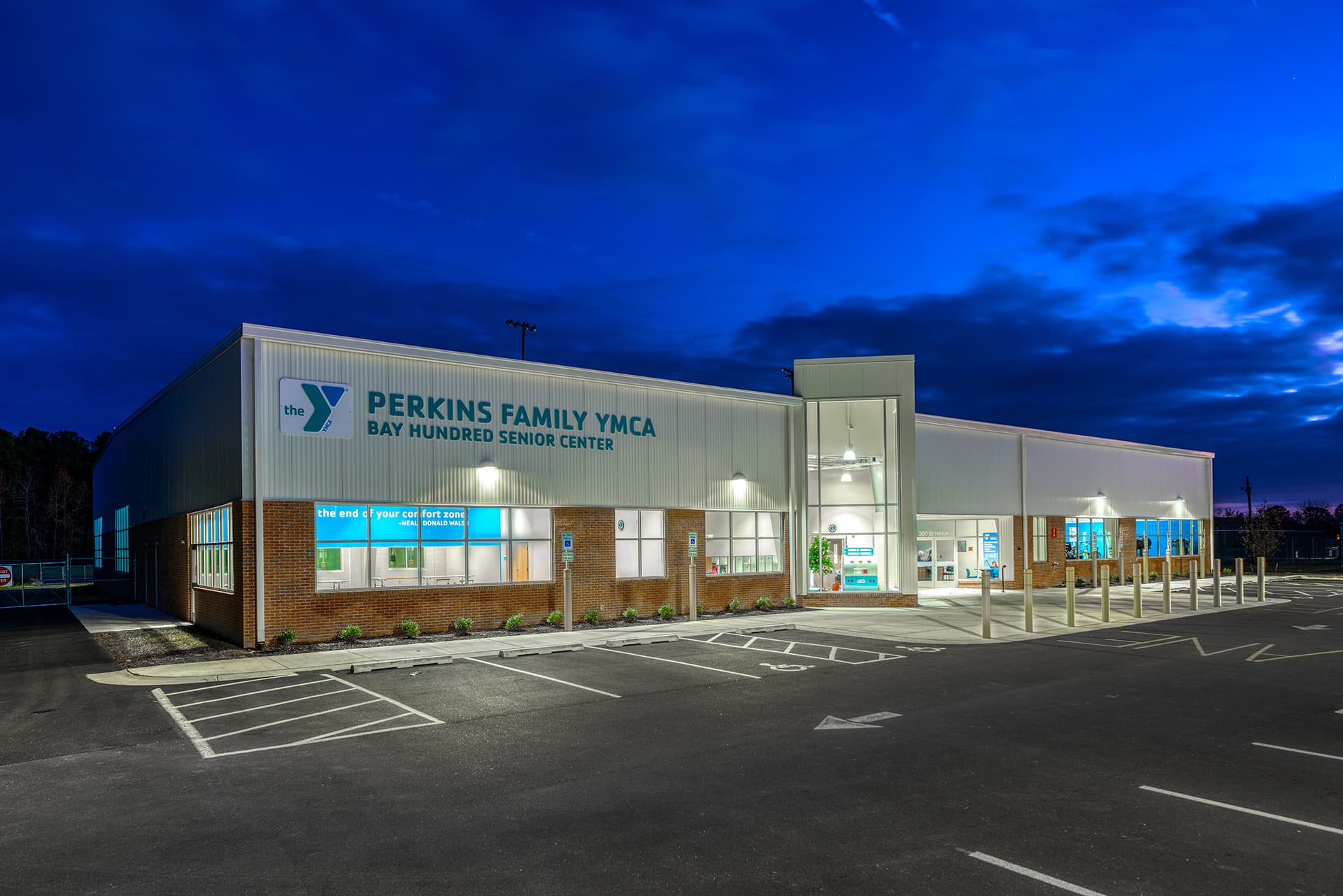 Perkins Family YMCA pickleball courts