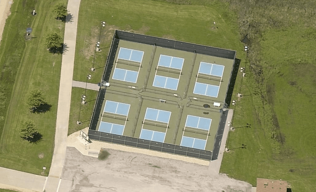 Sheridan Meadows Park pickleball courts