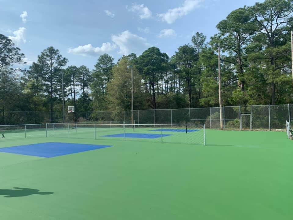 Monroe Park pickleball courts