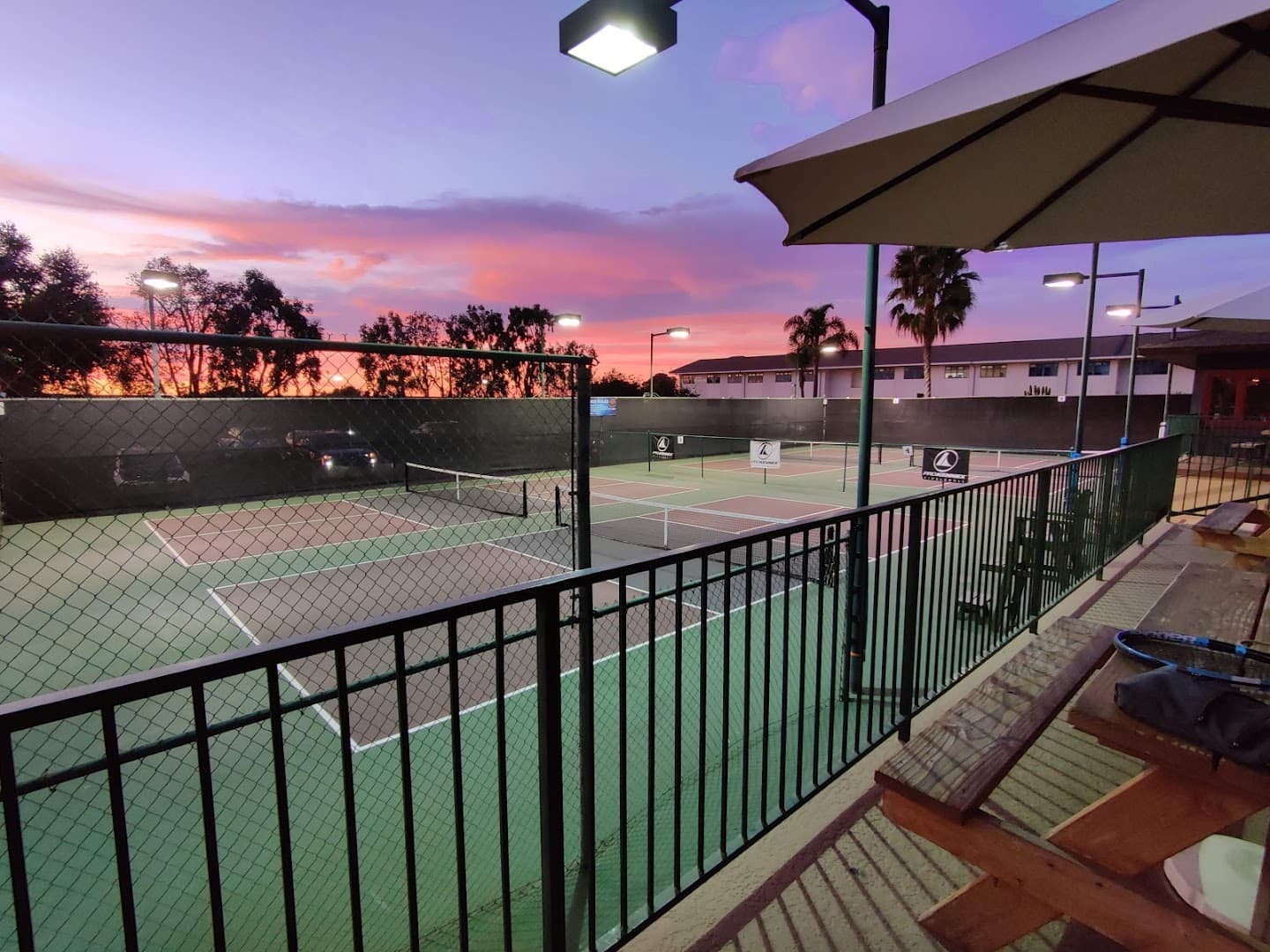 Bobby Riggs Racket & Paddle pickleball courts