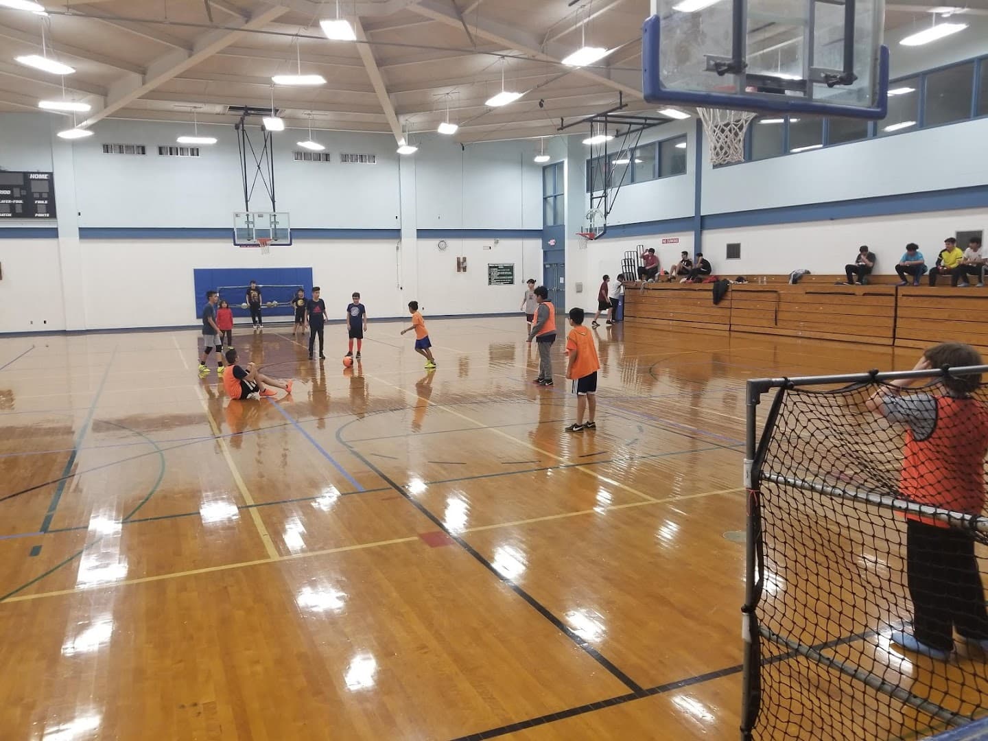 Brookens Gym pickleball courts