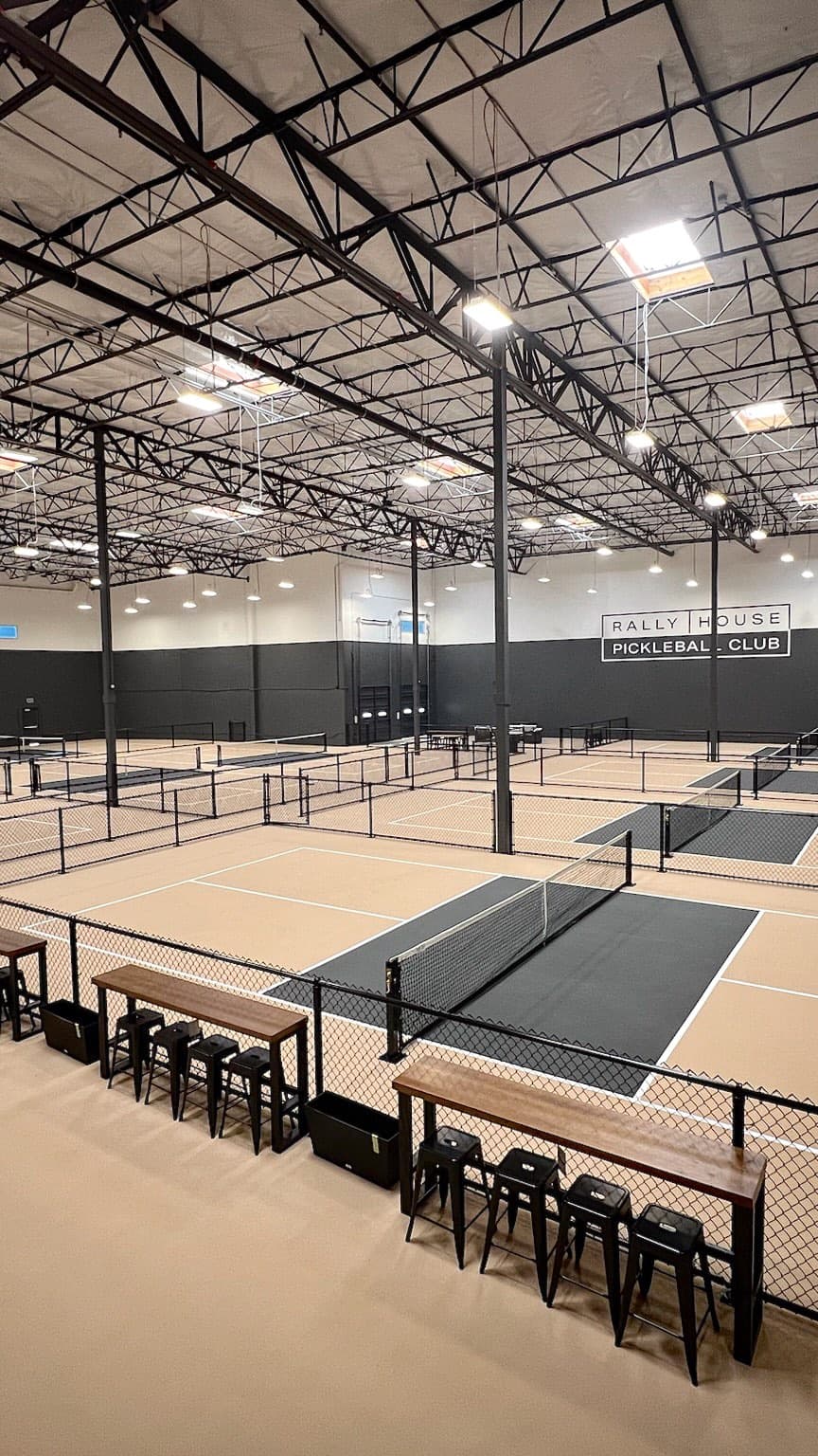 Rally House Pickleball Club pickleball courts