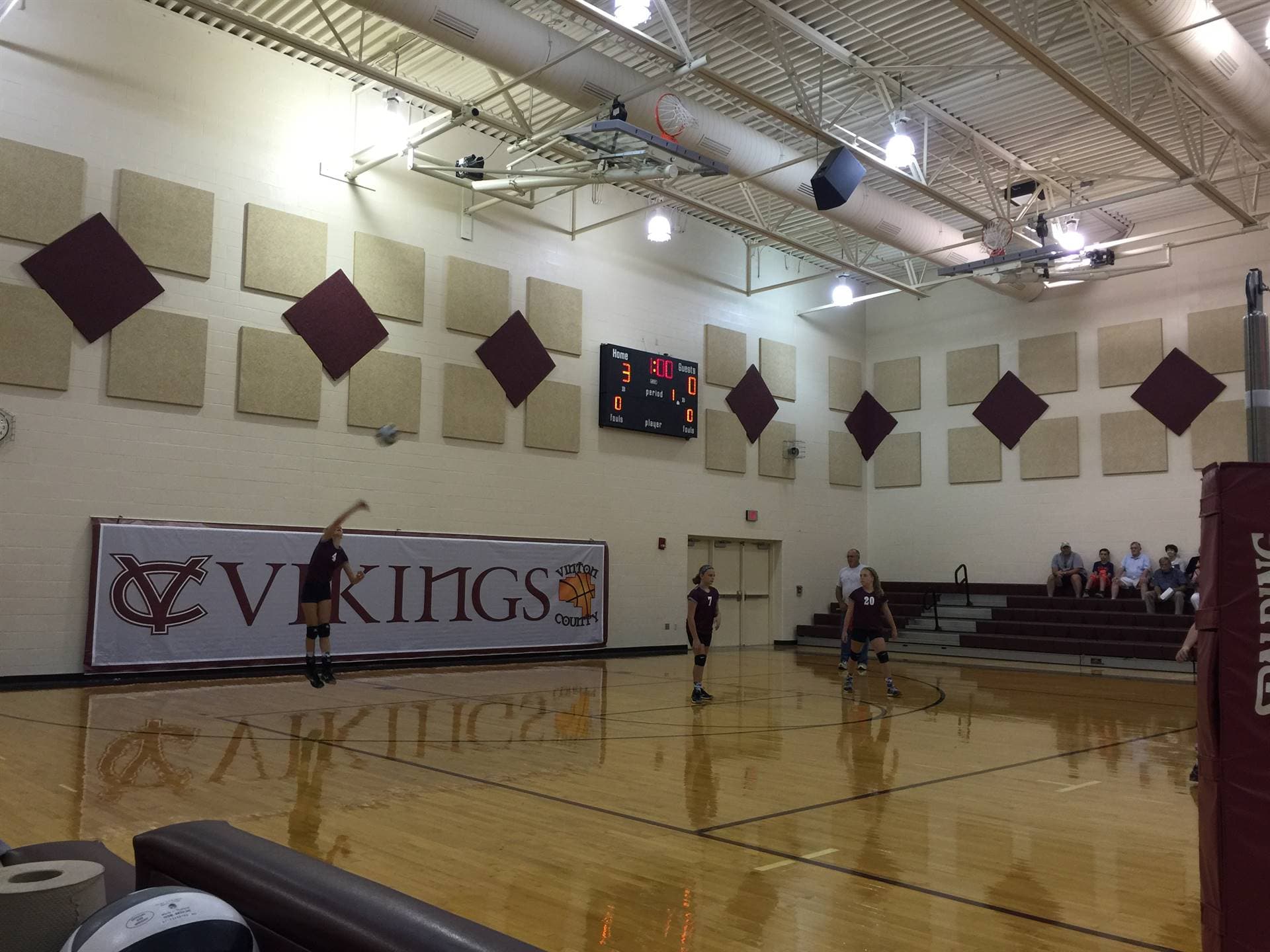 Vinton County Middle School pickleball courts