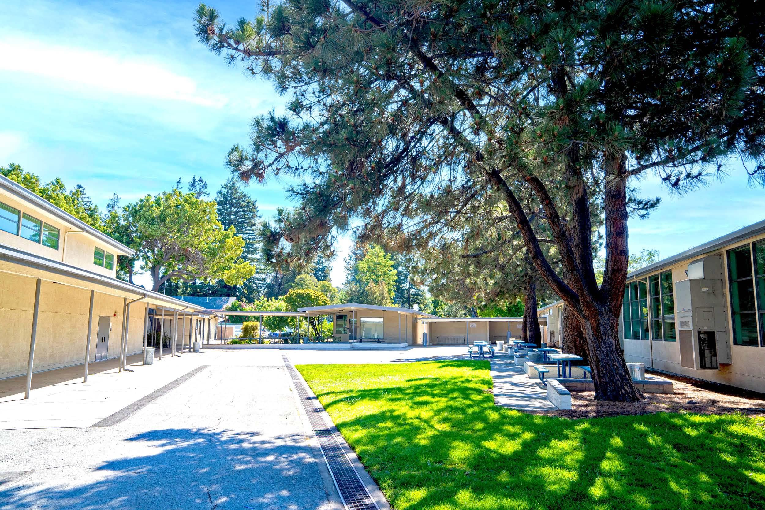 Santa Clara Adult Education pickleball courts