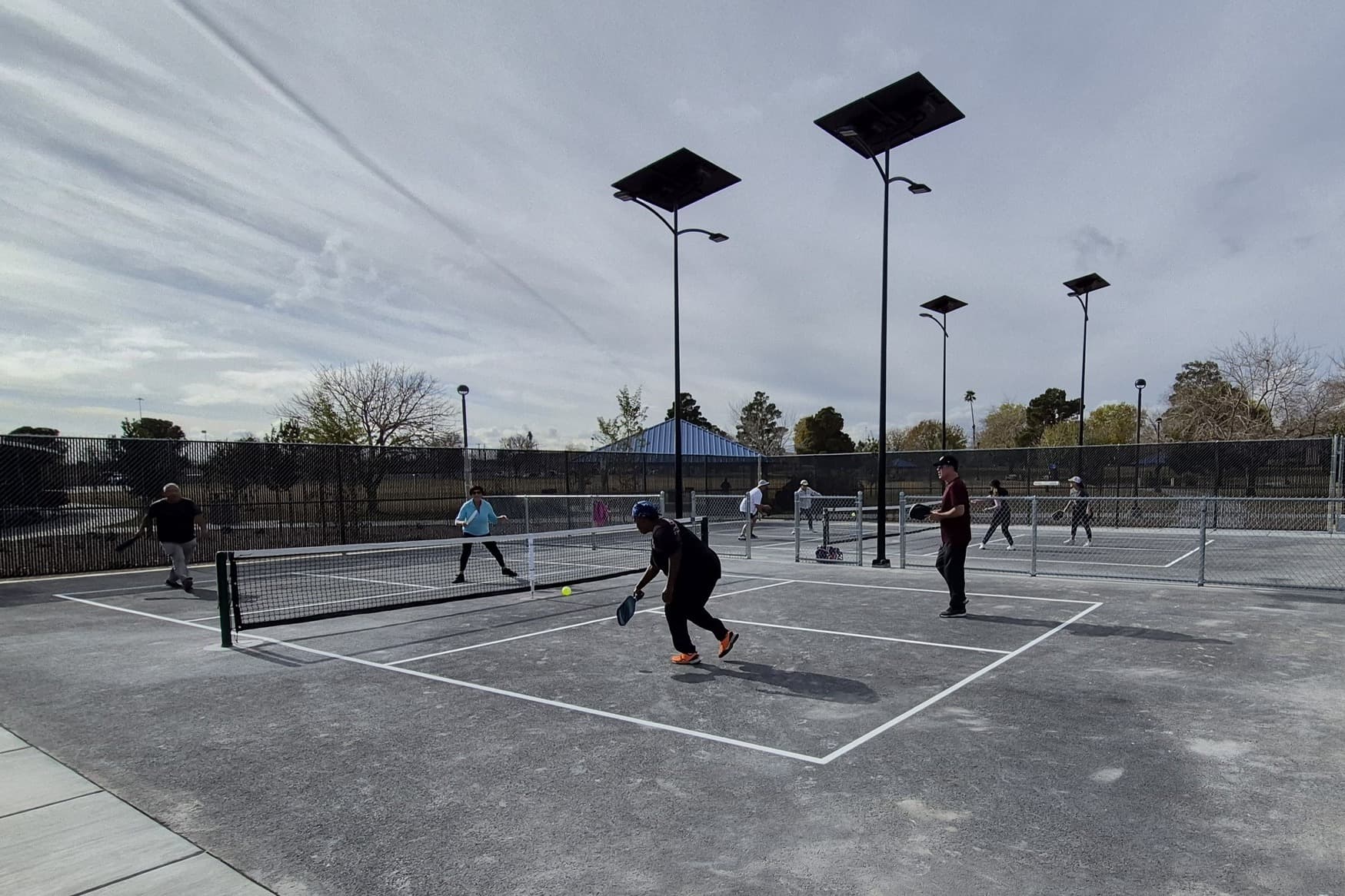 Lorenzi Park pickleball courts