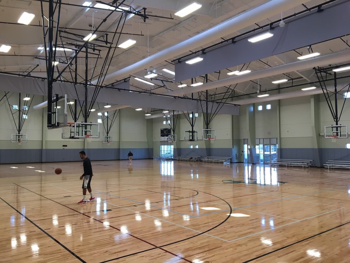 Huntersville Recreation Center pickleball courts