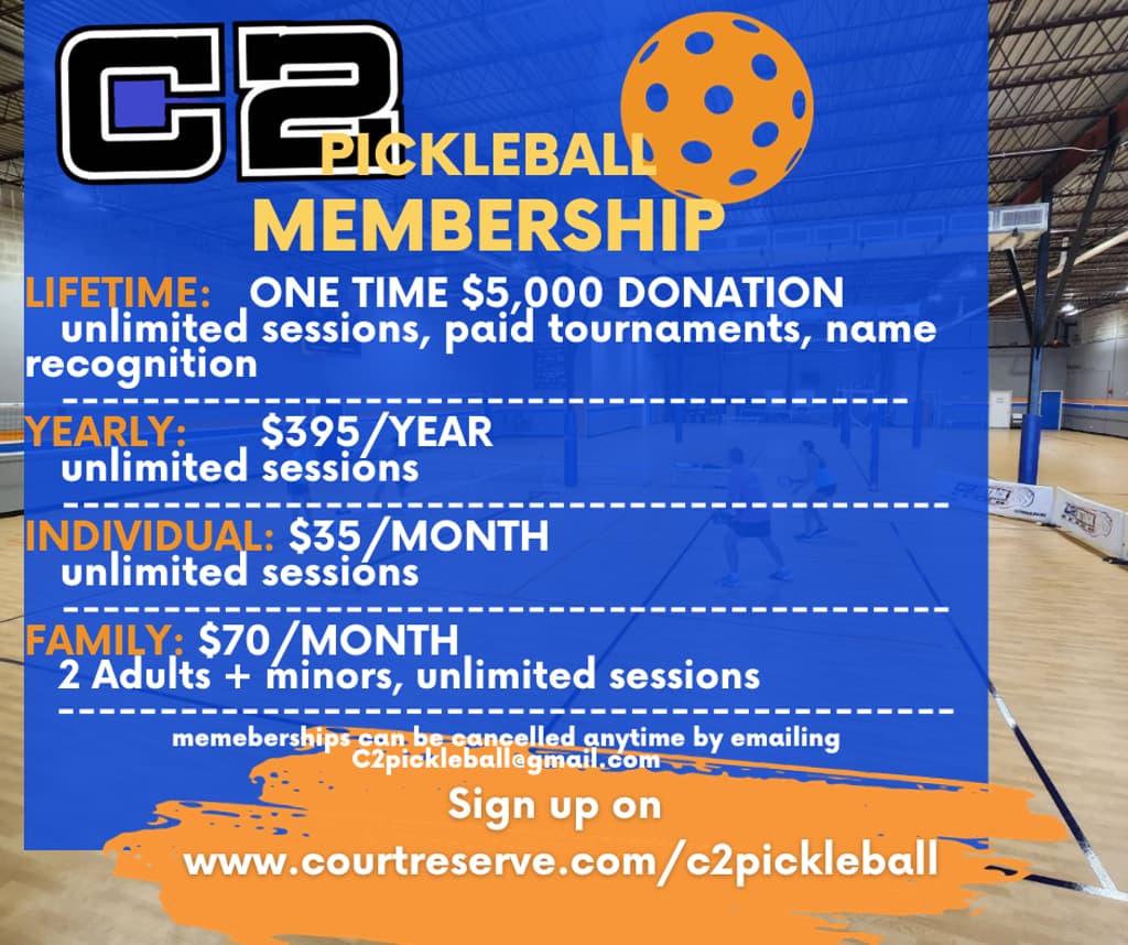 C2 Attack pickleball courts