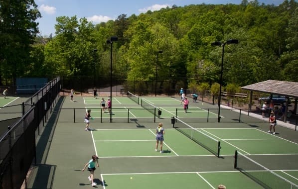 Big Canoe Outdoor Tennis Center pickleball courts