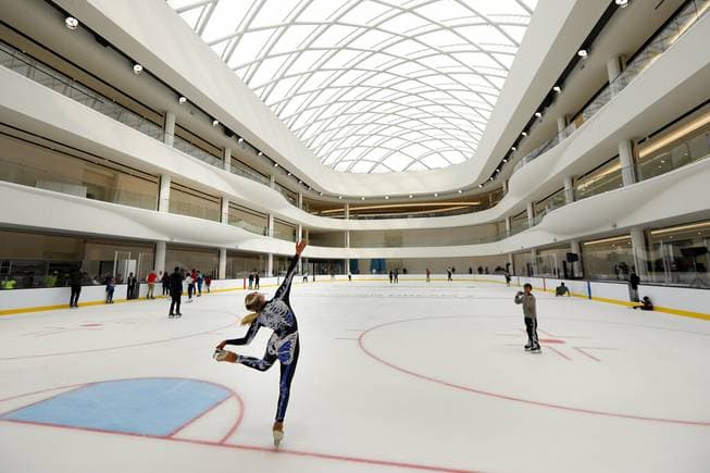 The Rink pickleball courts
