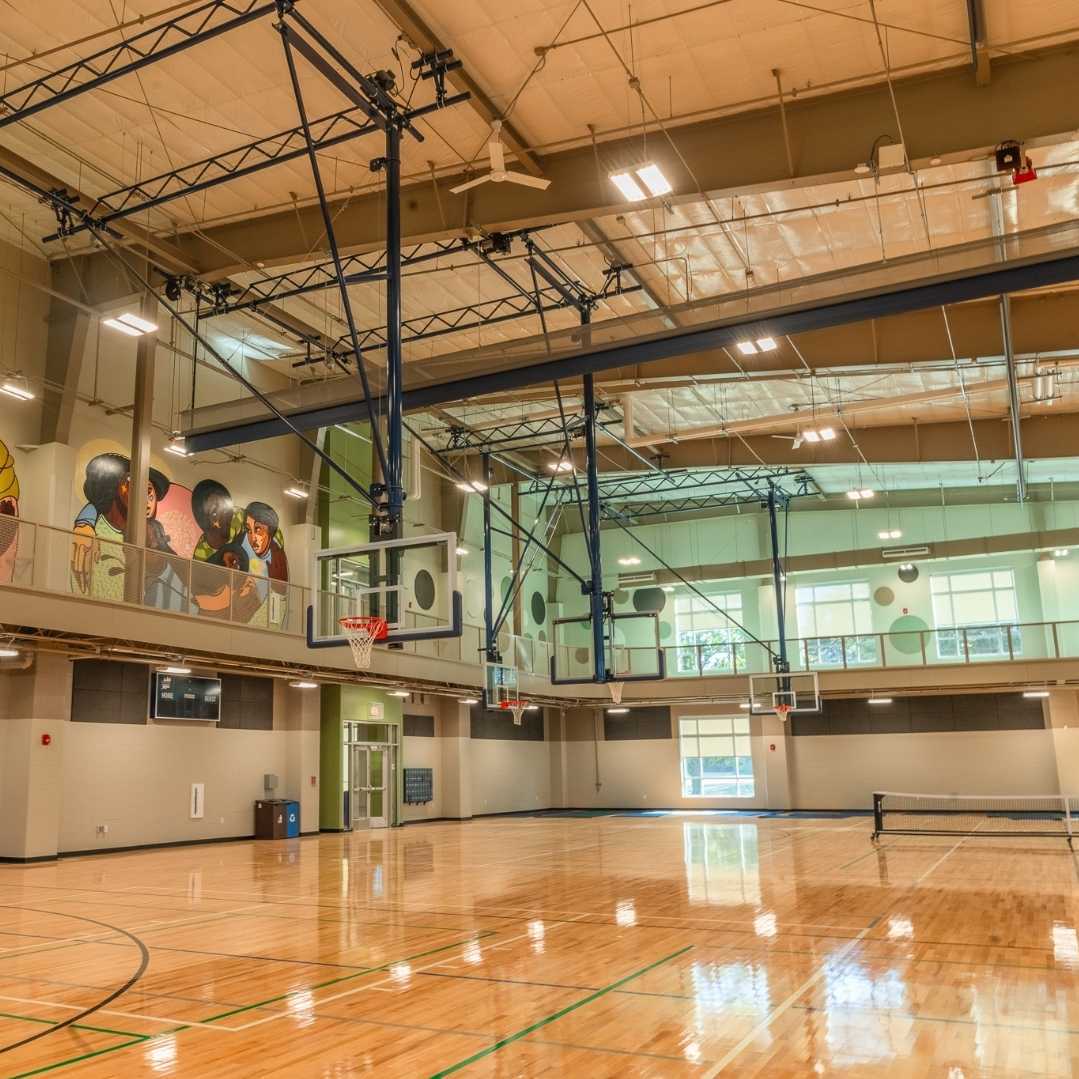 Urbana Health and Wellness Center pickleball courts