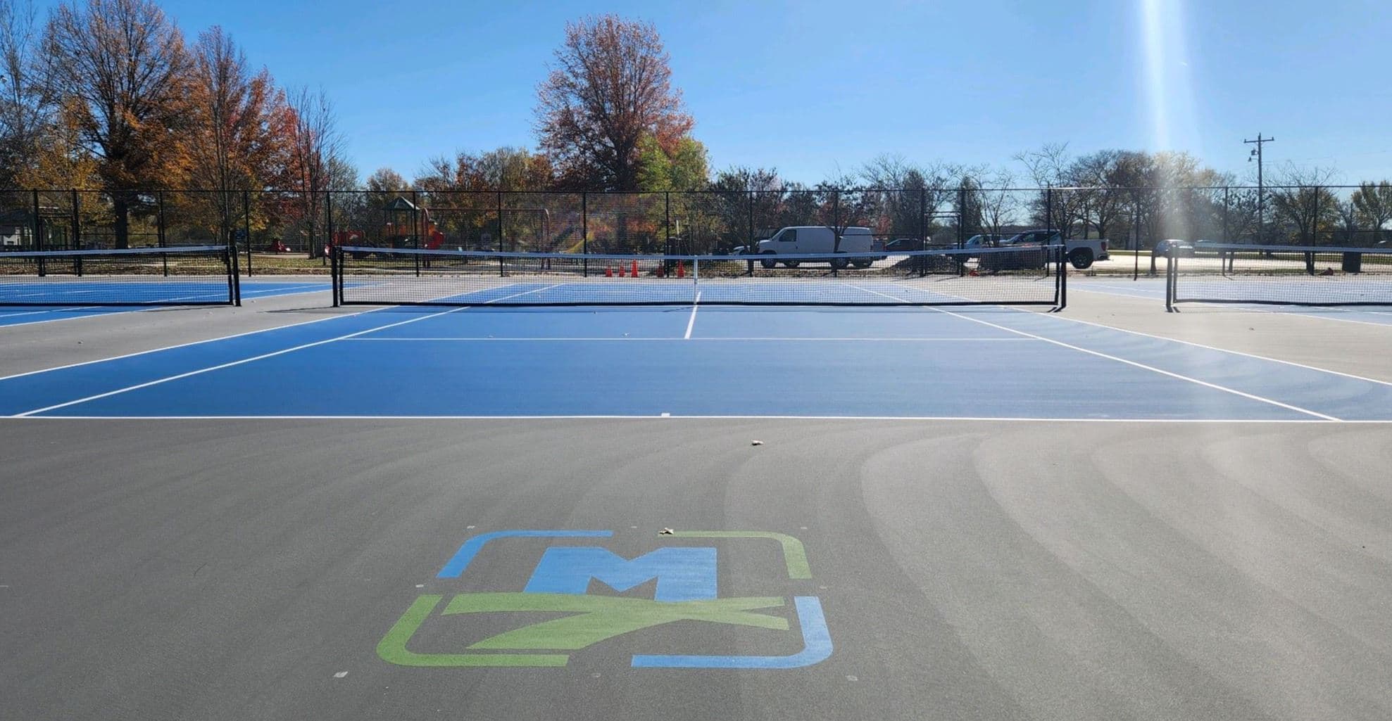 Marshfield Rotary Park pickleball courts