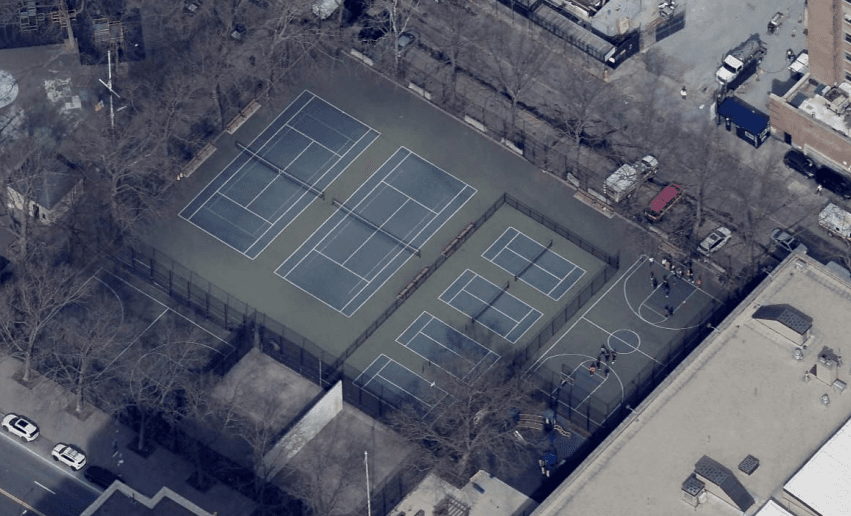 Howard Bennett Playground pickleball courts