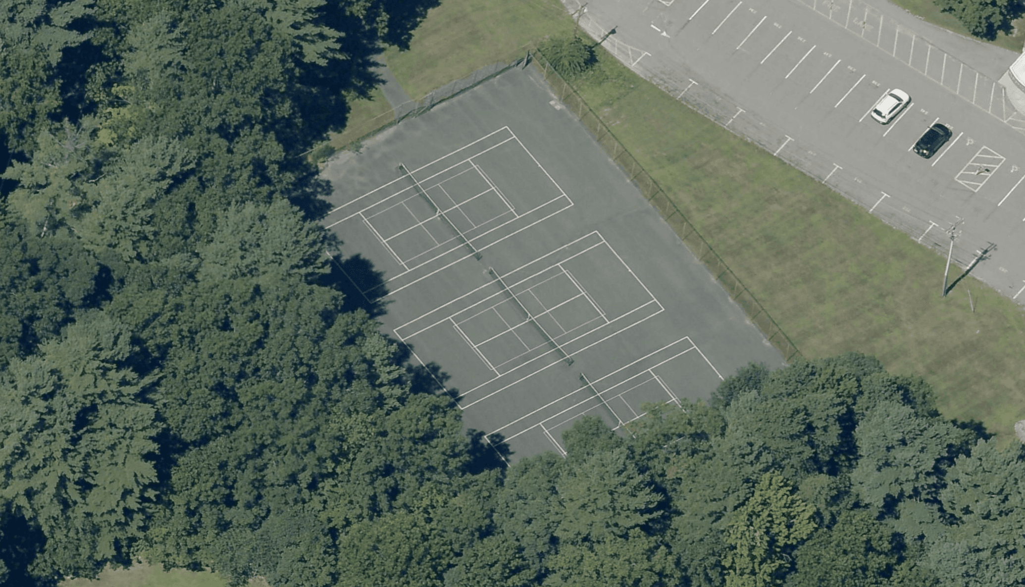 Nashoba Regional High School pickleball courts