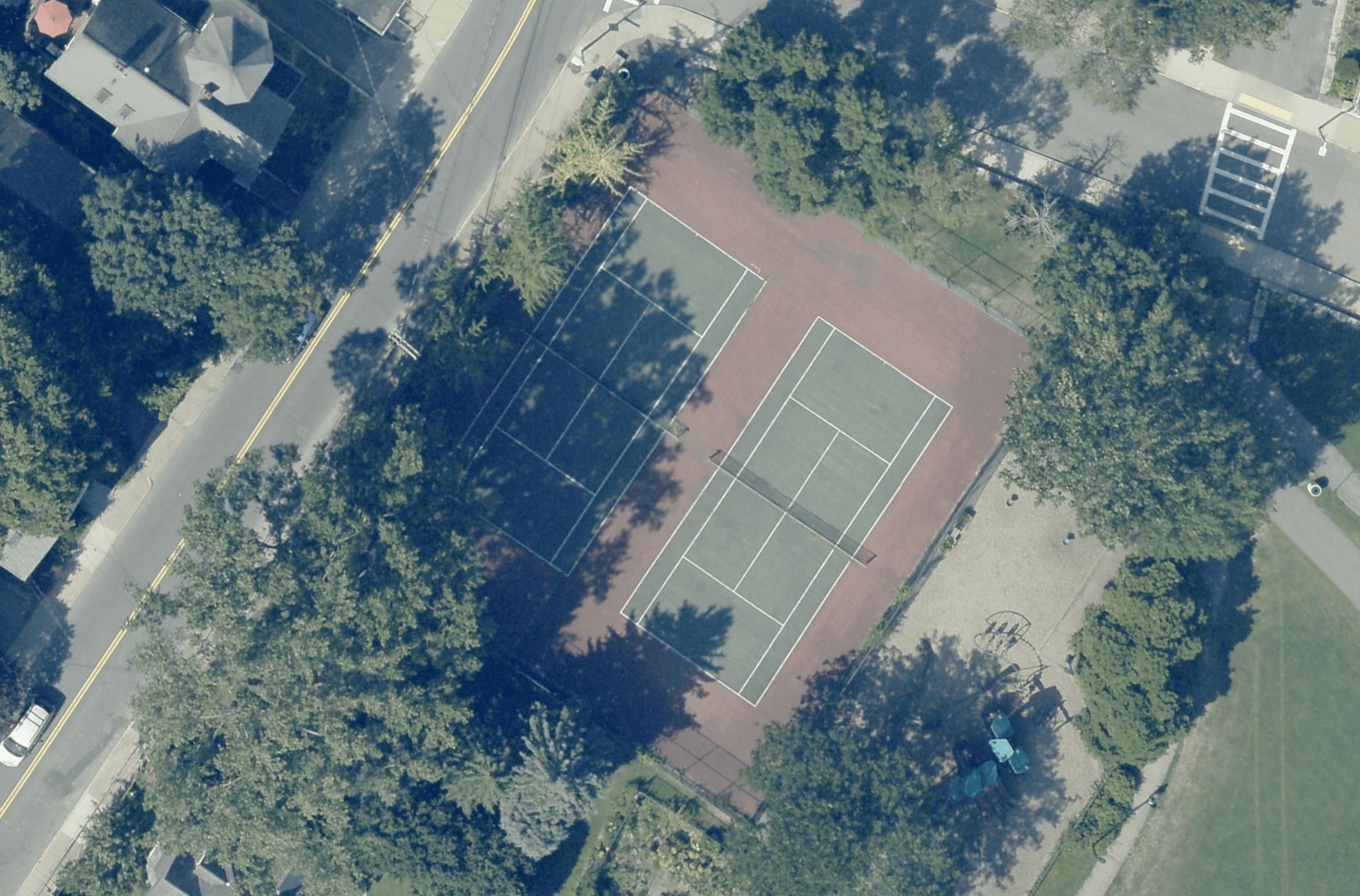 Lawndale Terrace Garden Park pickleball courts