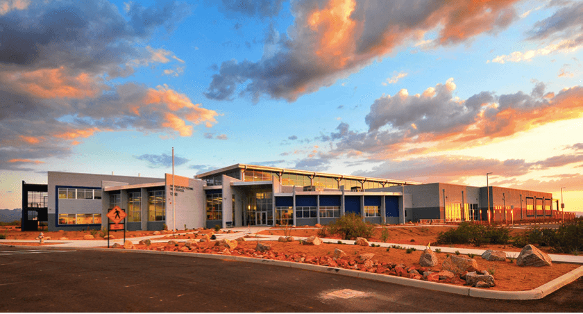 Andrada High School pickleball courts