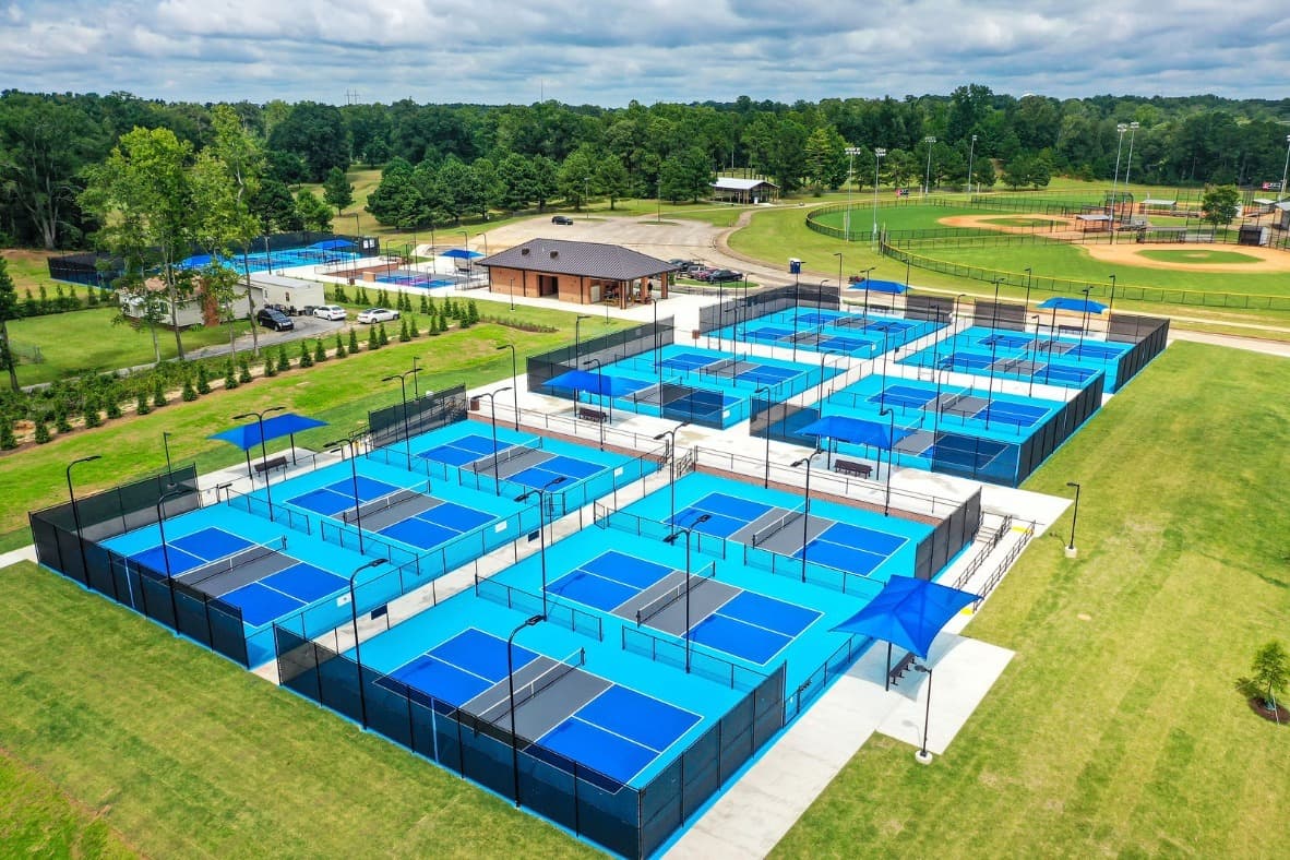 Troup County Pickleball Complex pickleball courts