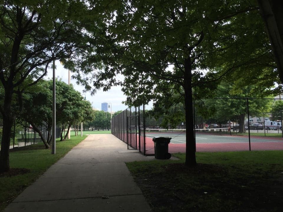 Senn Park pickleball courts
