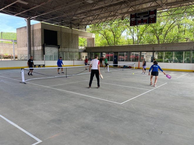 Nasser Civic Center Rink pickleball courts