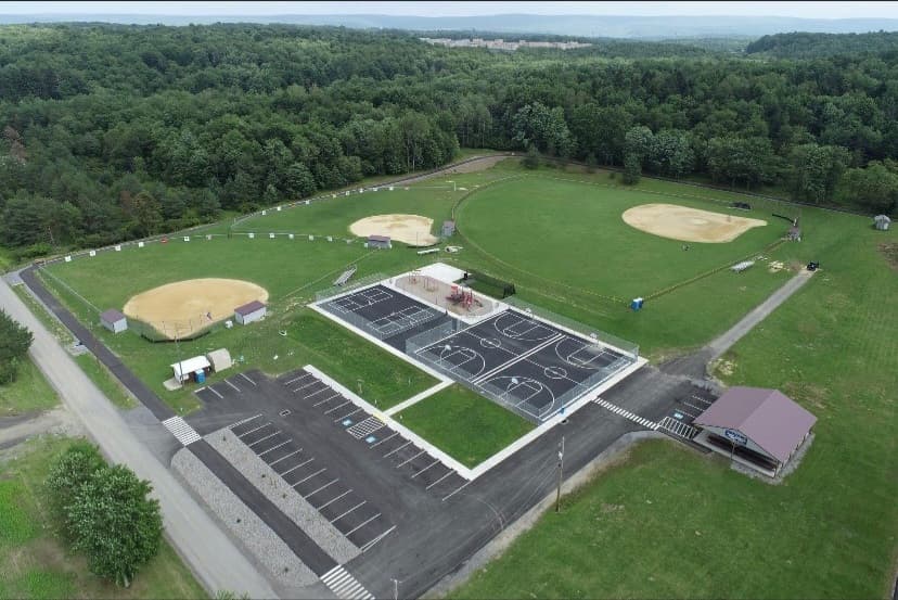 Houtzdale Woodward Recreation Park pickleball courts