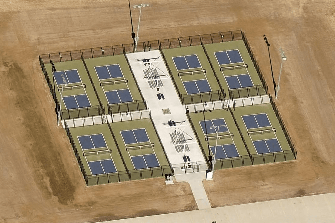 Veterans Complex pickleball courts