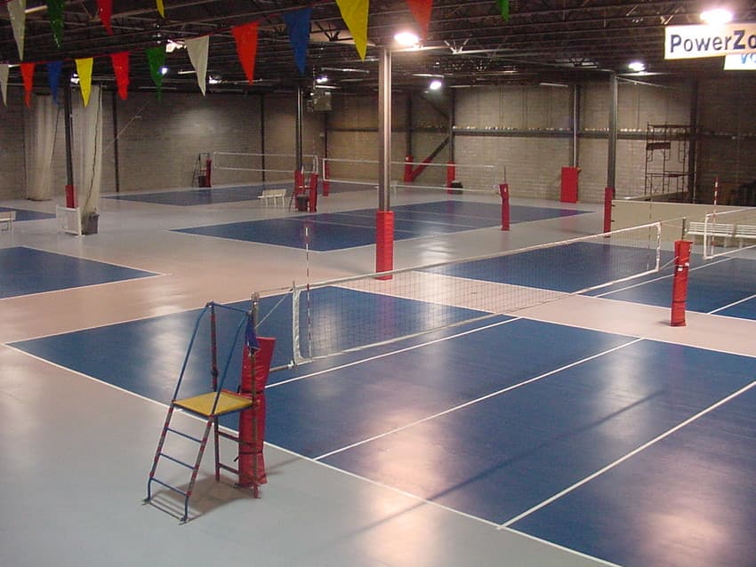PowerZone Volleyball Center pickleball courts
