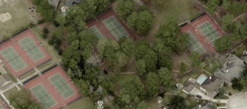 Memorial Northwest Swim & Racquet Club pickleball courts