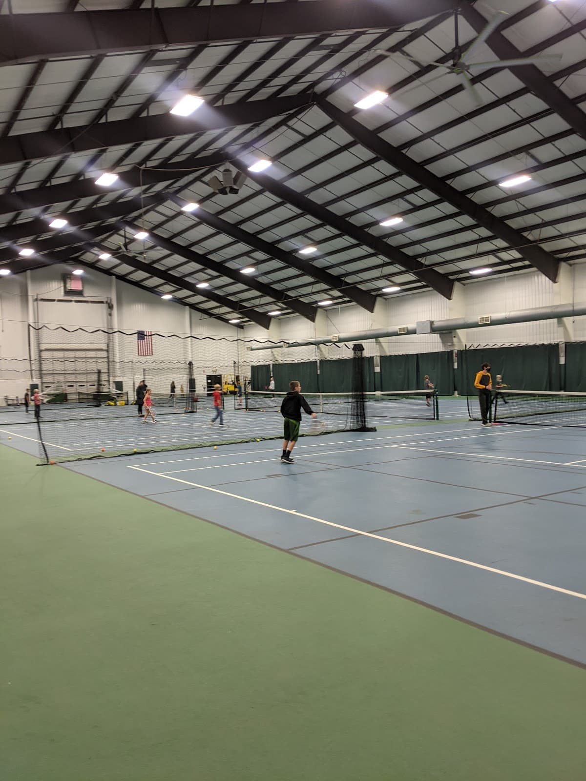 McLeod County Fairgrounds Commercial Building pickleball courts
