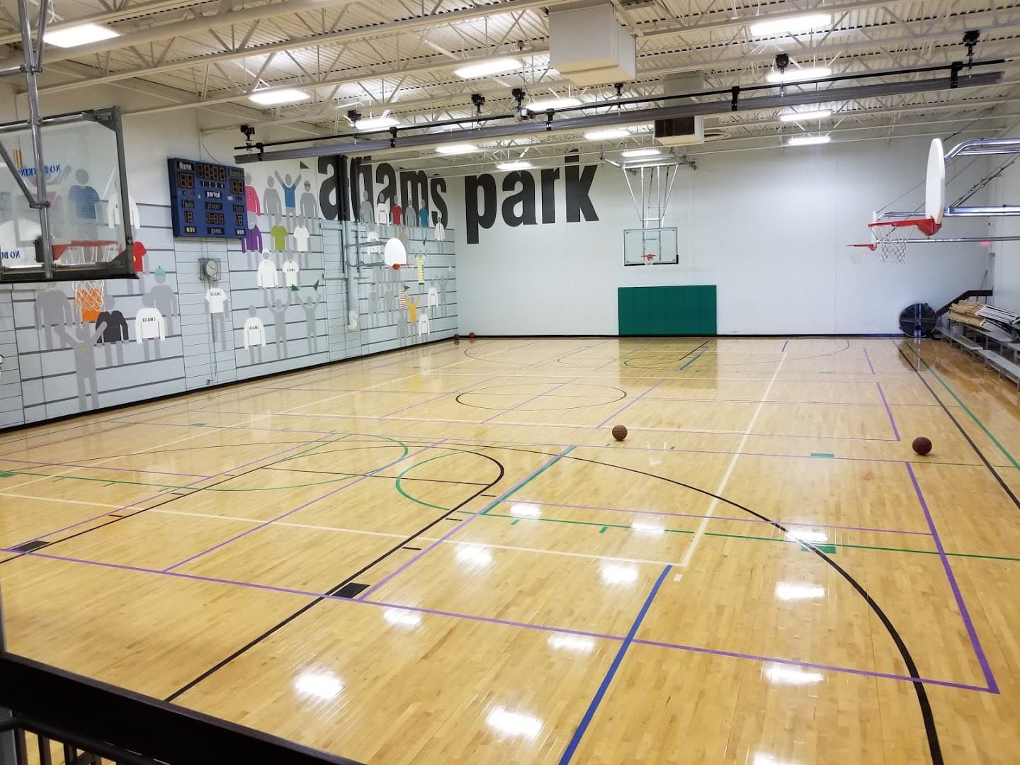 Adams Park Community Center pickleball courts