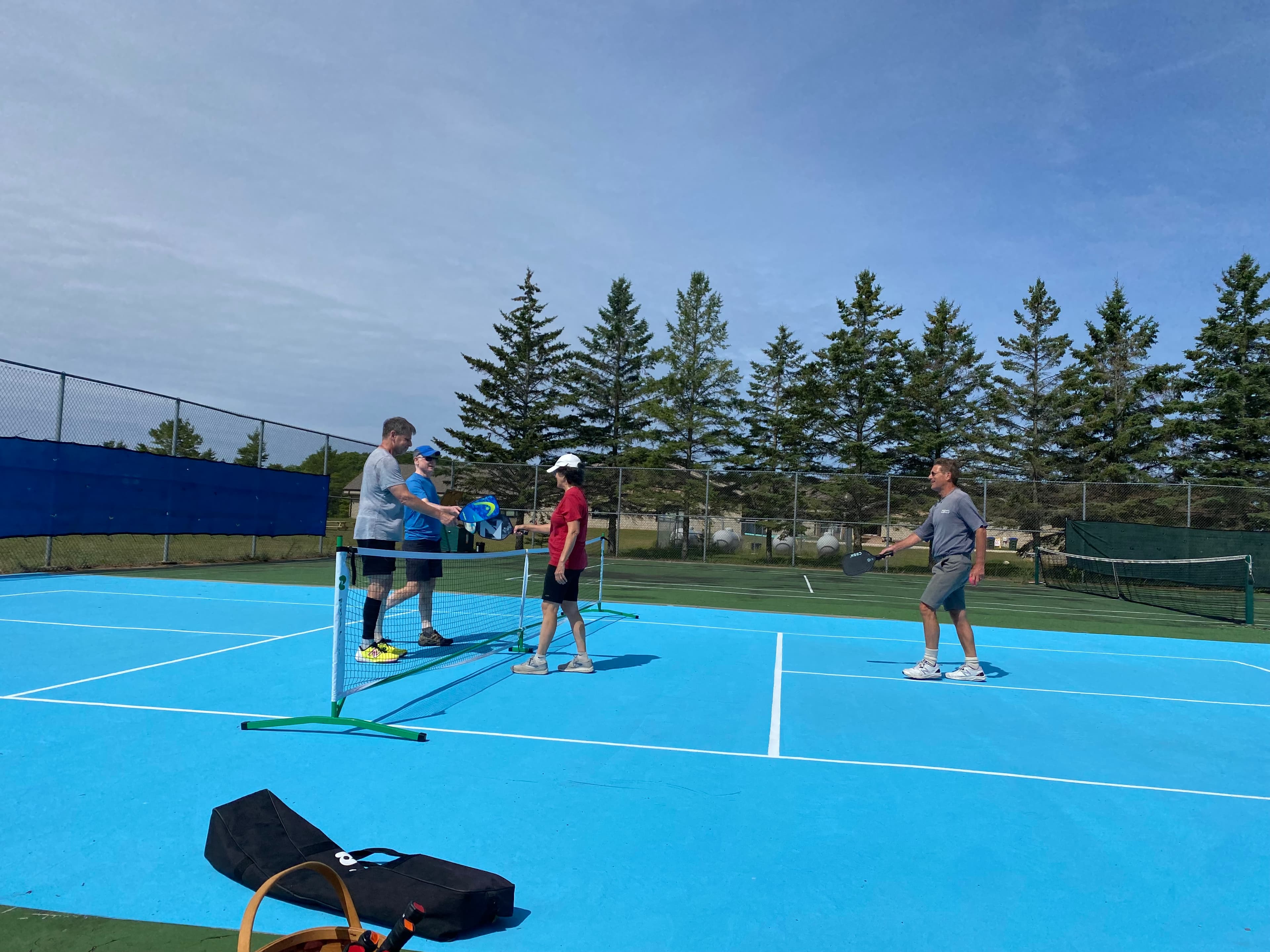 Washington Island, Door County pickleball courts